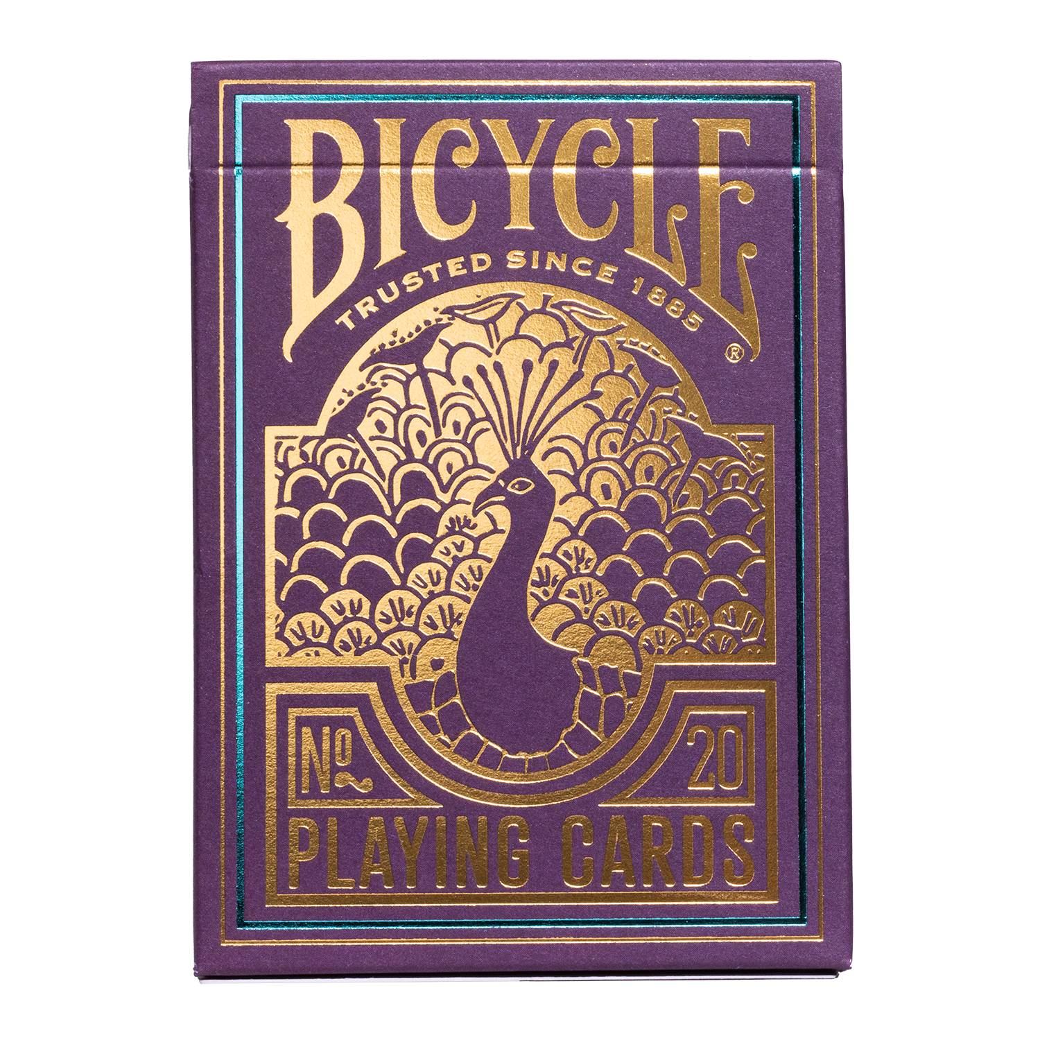 Bicycle® Kartendeck - Purple Peacock Kartenspiel Spielkarten Pokerkarten