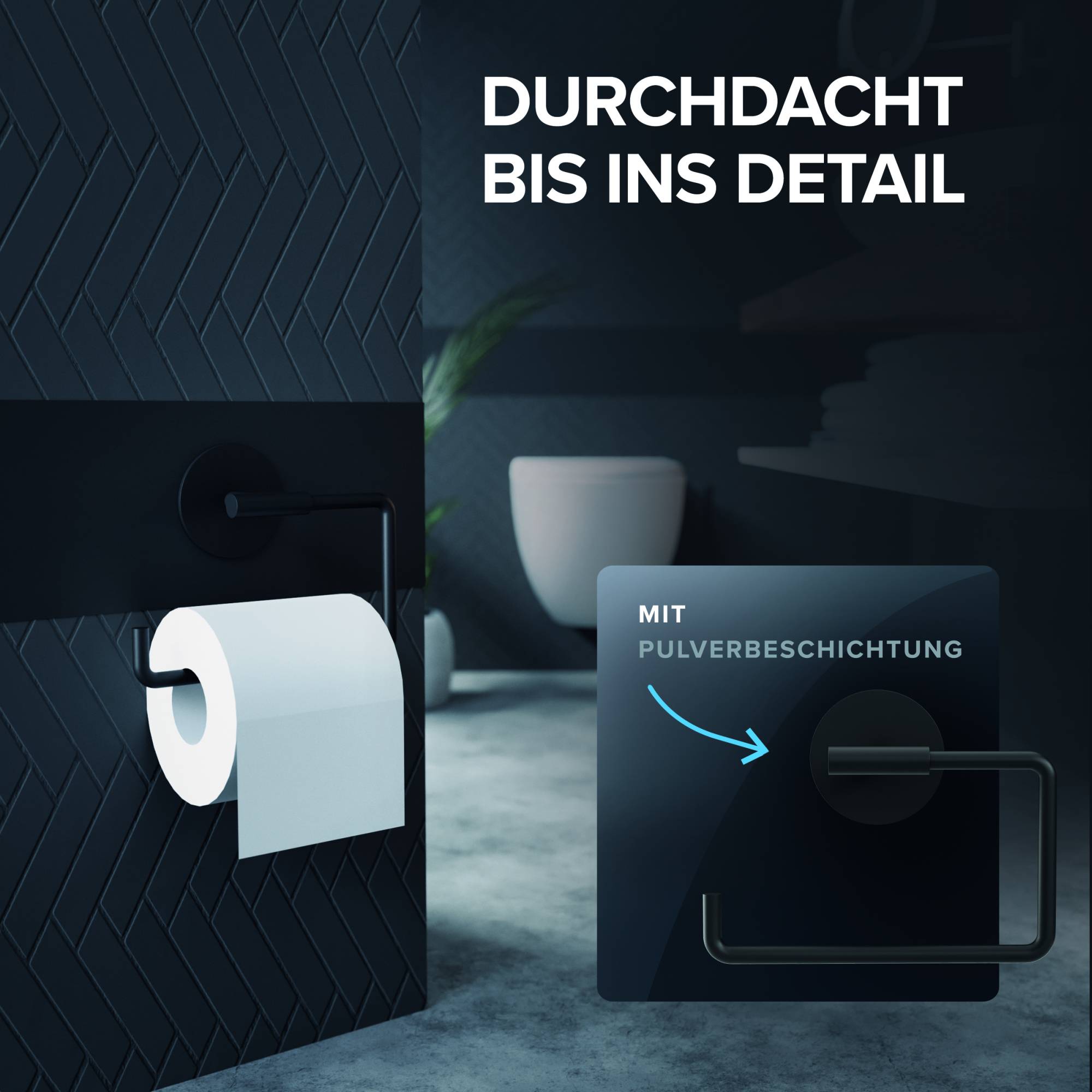 ovimar Toilettenpapierhalter Tromoy 81003854