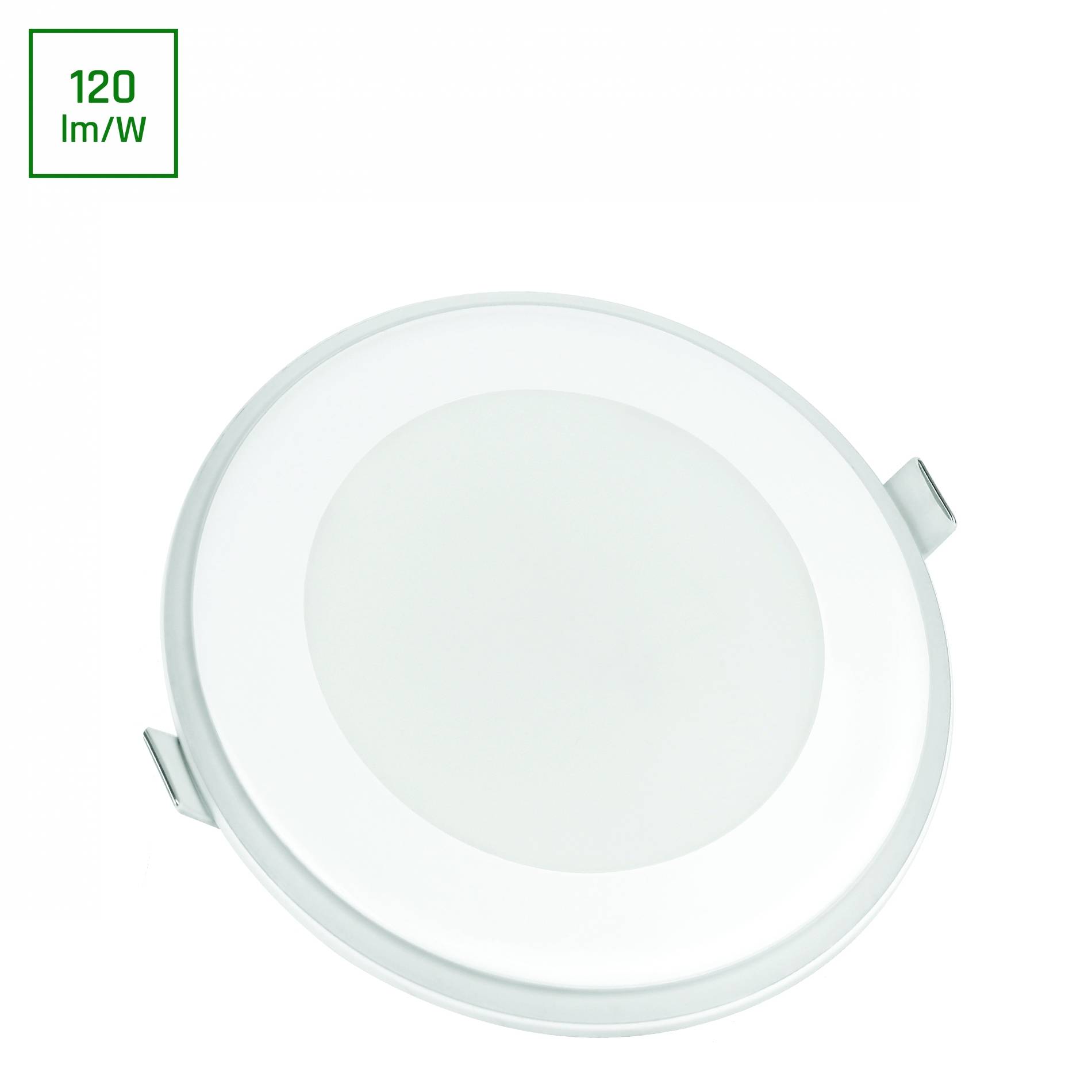 Spectrum LED FIALE 3 STEPS Einbauleuchte 120° IP20 12,5W weiß 1500lm 3 Stufen Neutral 4000K