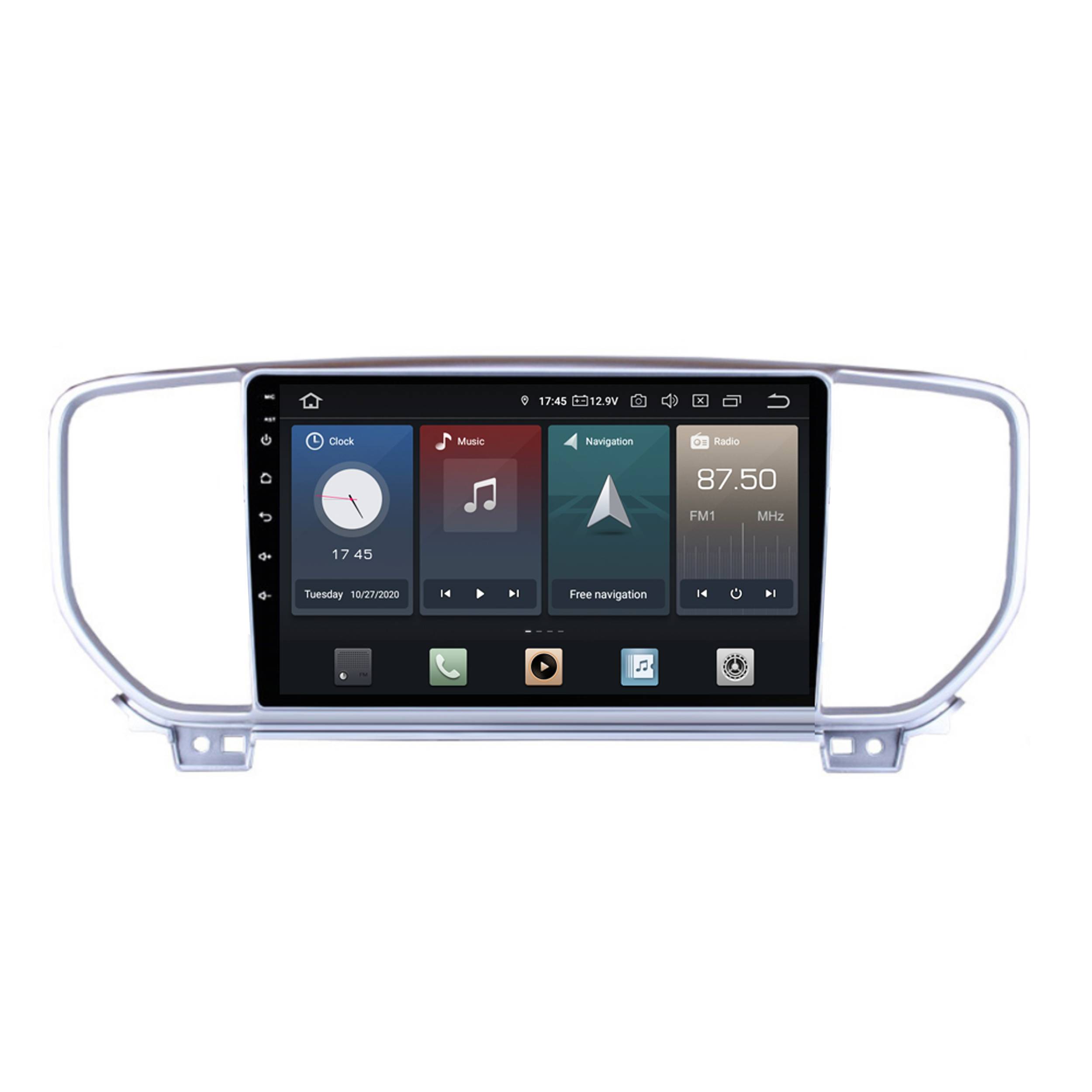 Für Kia Sportage QL 9"Touchscreen Android Autoradio GPS Navi CarPlay AndroidAuto