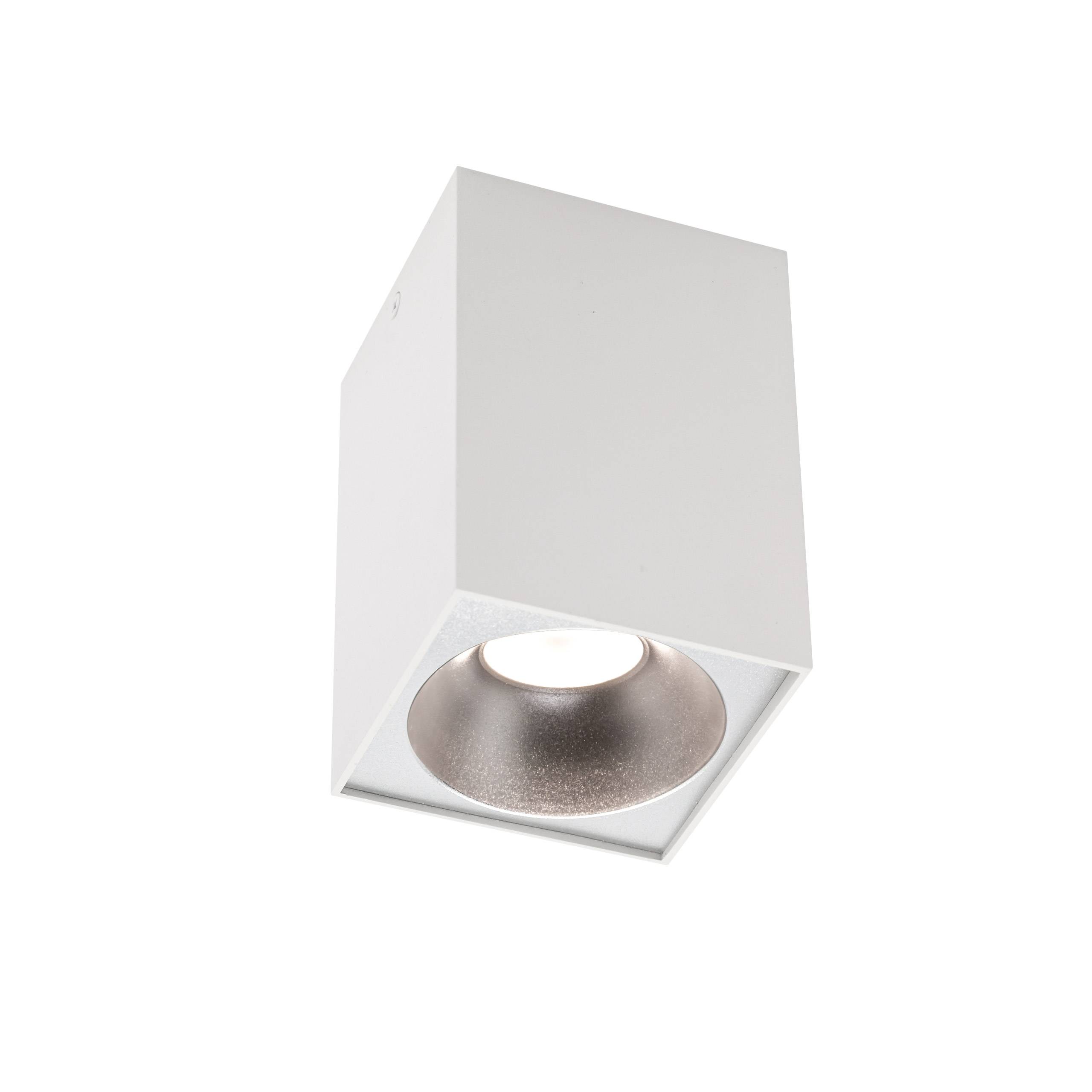 Spectrum LED Chloe Elemento GU10 weiß Deckenleuchte max. 250V IP20 max. 50W eckig