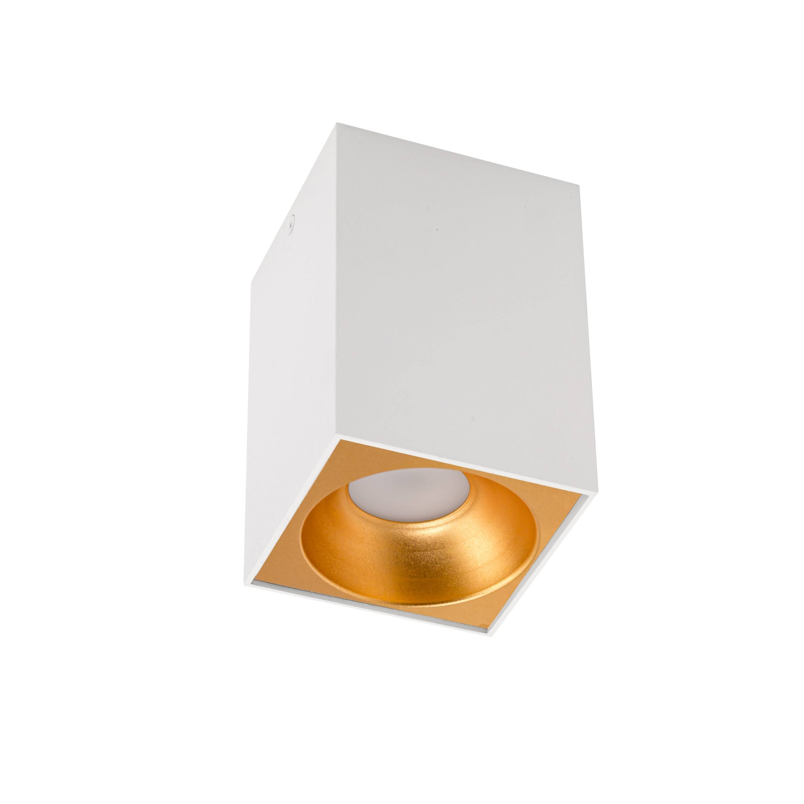 Spectrum LED Chloe Elemento GU10 weiß Deckenleuchte max. 250V IP20 max. 50W eckig