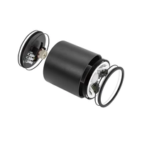 Spectrum LED Chloe GU10 AR111 Aufbauleuchte schwarz Deckenleuchte IP65 max. 12W rund Spectrum LED Chloe GU10 AR111 Aufbauleuchte schwarz Deckenleuchte IP65 max. 12W rund