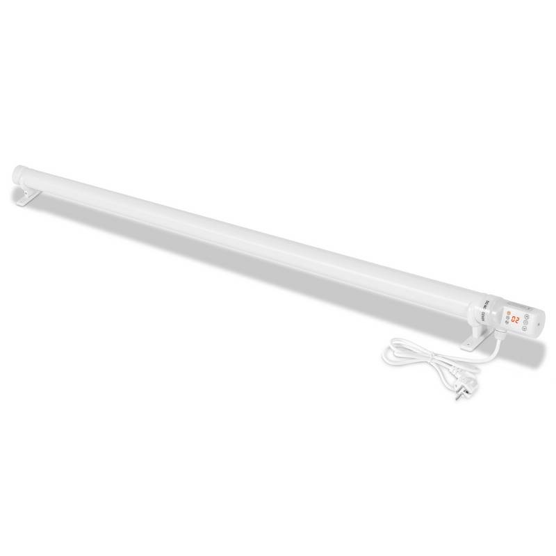Gewächshausheizung 240W Elektrische Stabheizung Weiß für Gewächshäuser Flexible Installation