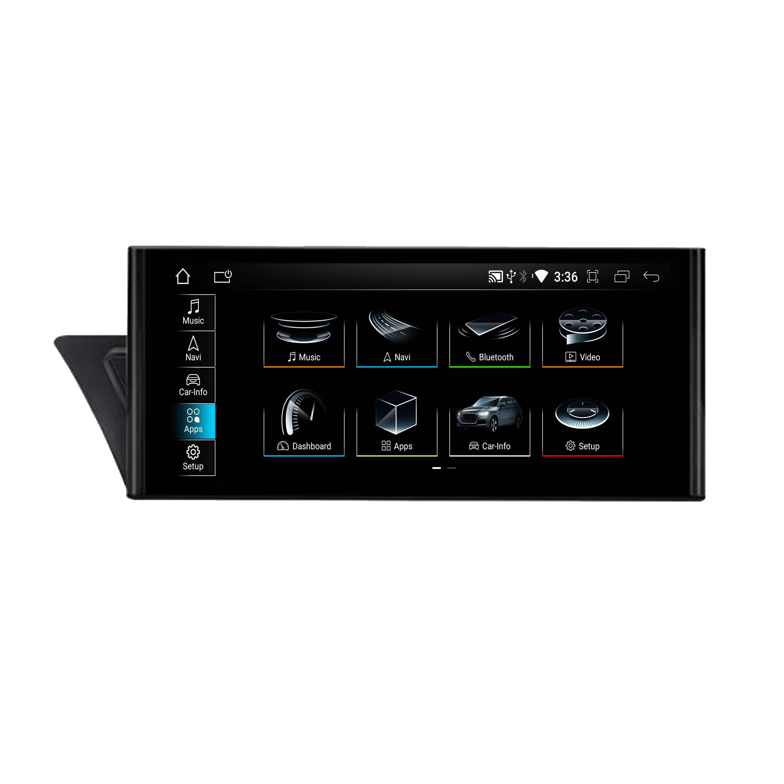 Für Audi A4 B8 8K A5 8T 8F MMI 2G 10.25" Touchscreen Android GPS Navi CarPlay