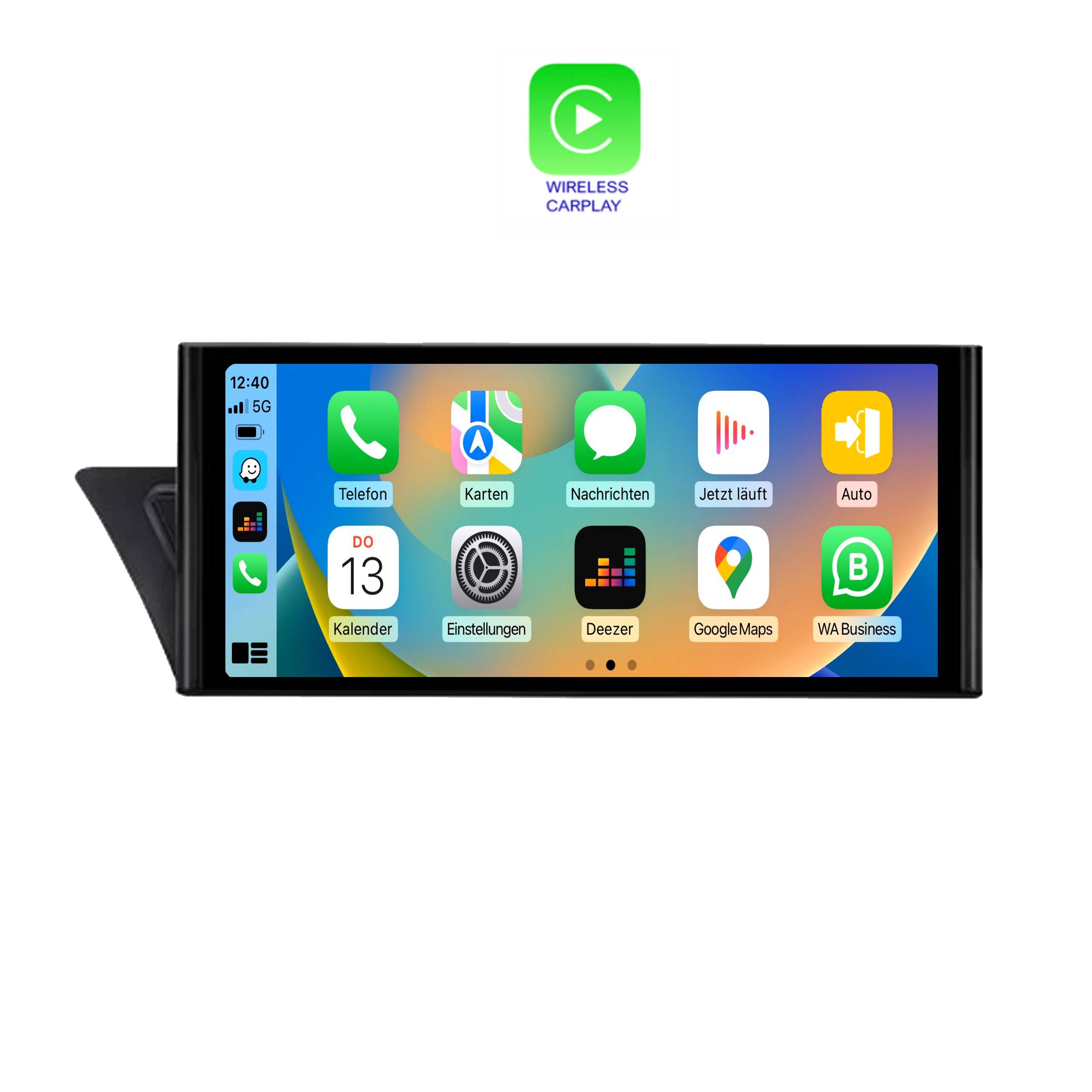 Für Audi A4 B8 8K A5 8T 8F MMI 2G 10.25" Touchscreen Android GPS Navi CarPlay