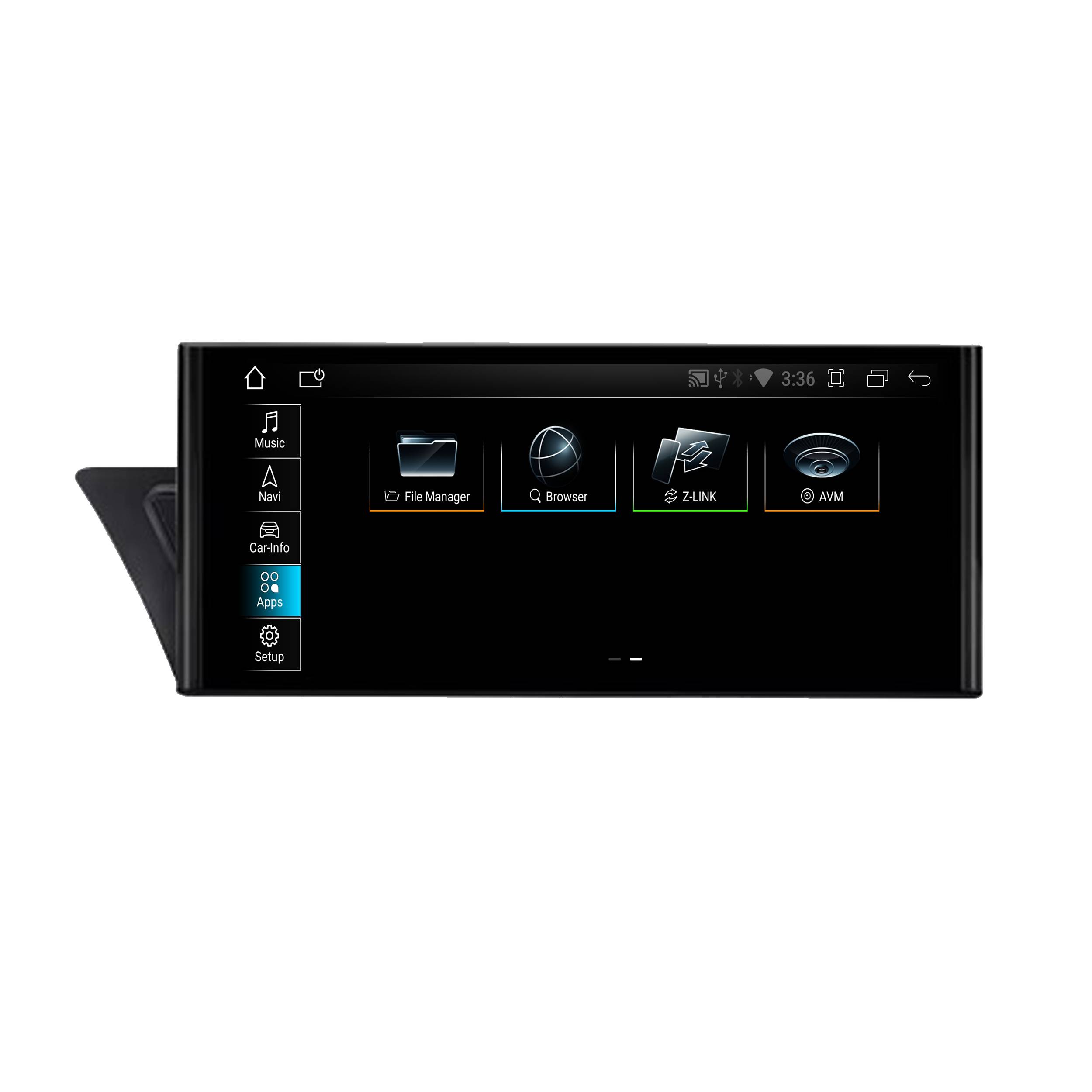 Für Audi A4 B8 8K A5 8T 8F MMI 2G 10.25" Touchscreen Android GPS Navi CarPlay