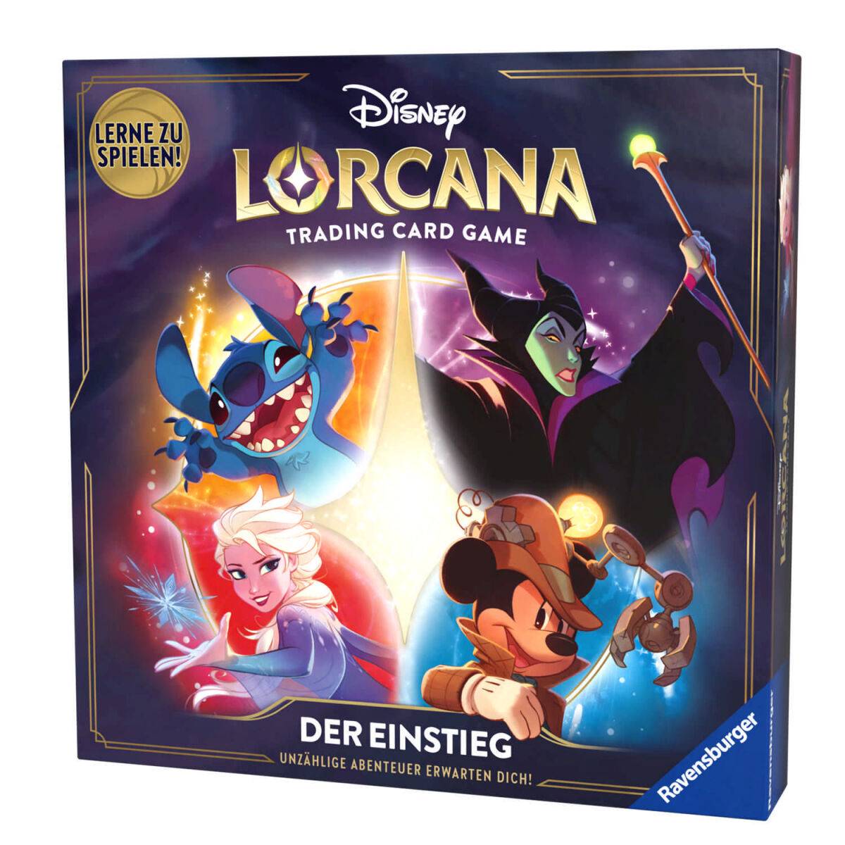 Disney Lorcana: Der Einstieg 2-Spieler Starter Deutsch Neu & OVP