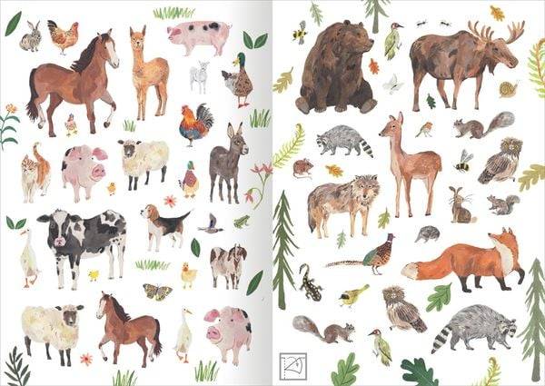 Stickerliebe – Tiere