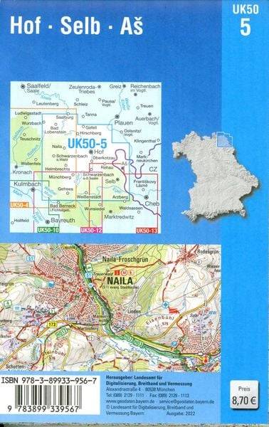 Hof Selb As 1 : 50 000 (UK50-5)