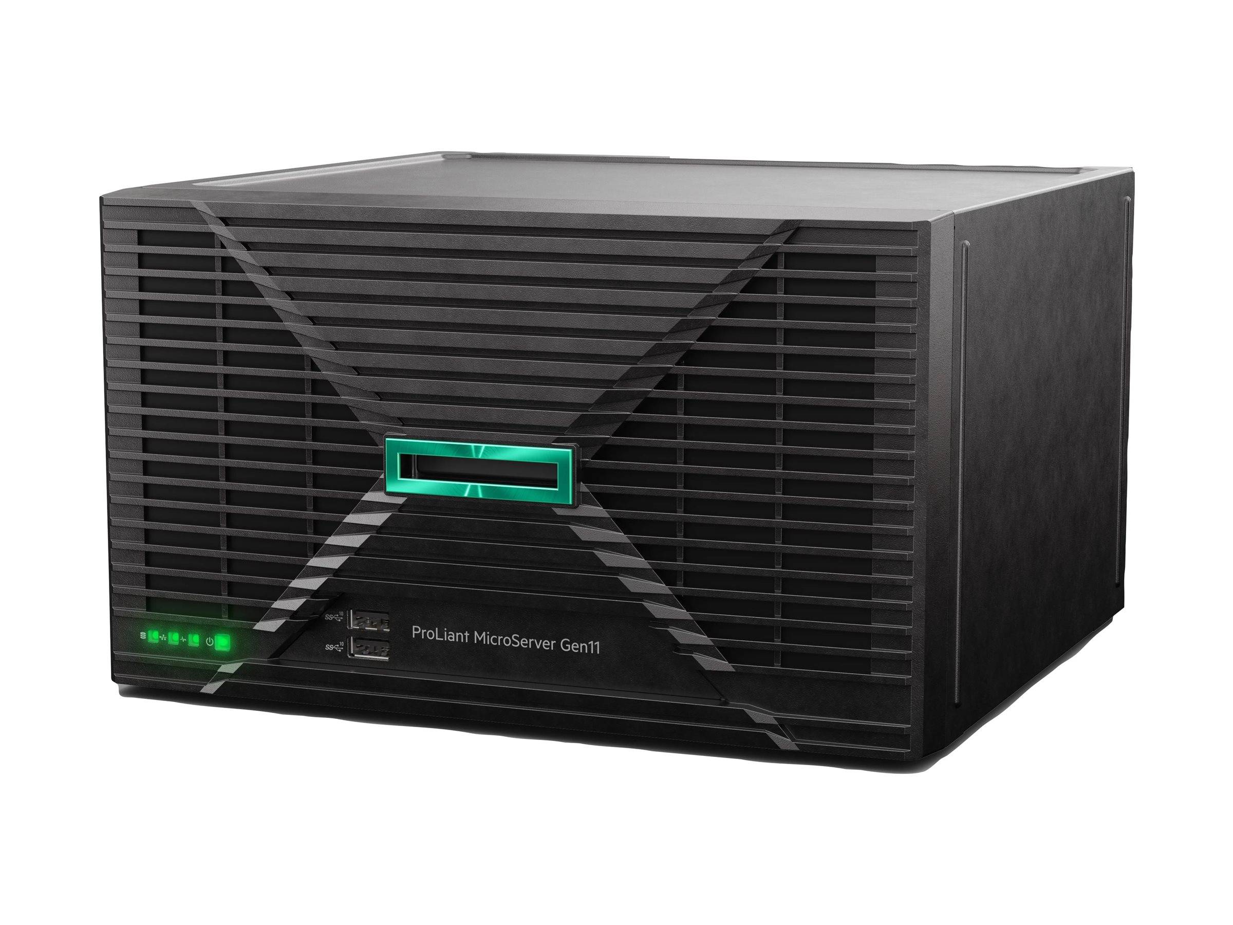 HPE ProLiant MicroServer Gen11 - Server - Rack-Montage - 1-Weg - 1 x Xeon E-2434 / 3.4 GHz - RAM 32 GB - SATA - nicht Ho
