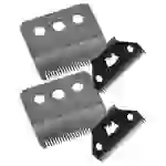 vhbw 4x Schneidsatz (2x großes Messer, 2x Präzisions-Schneidmesser) kompatibel mit Moser Edition 1400, 1420 (A-C) Haarschneidemaschine vhbw 4x Schneidsatz (2x großes Messer, 2x Präzisions-Schneidmesser) kompatibel mit Moser Edition 1400, 1420 (A-C) Haarschneidemaschine