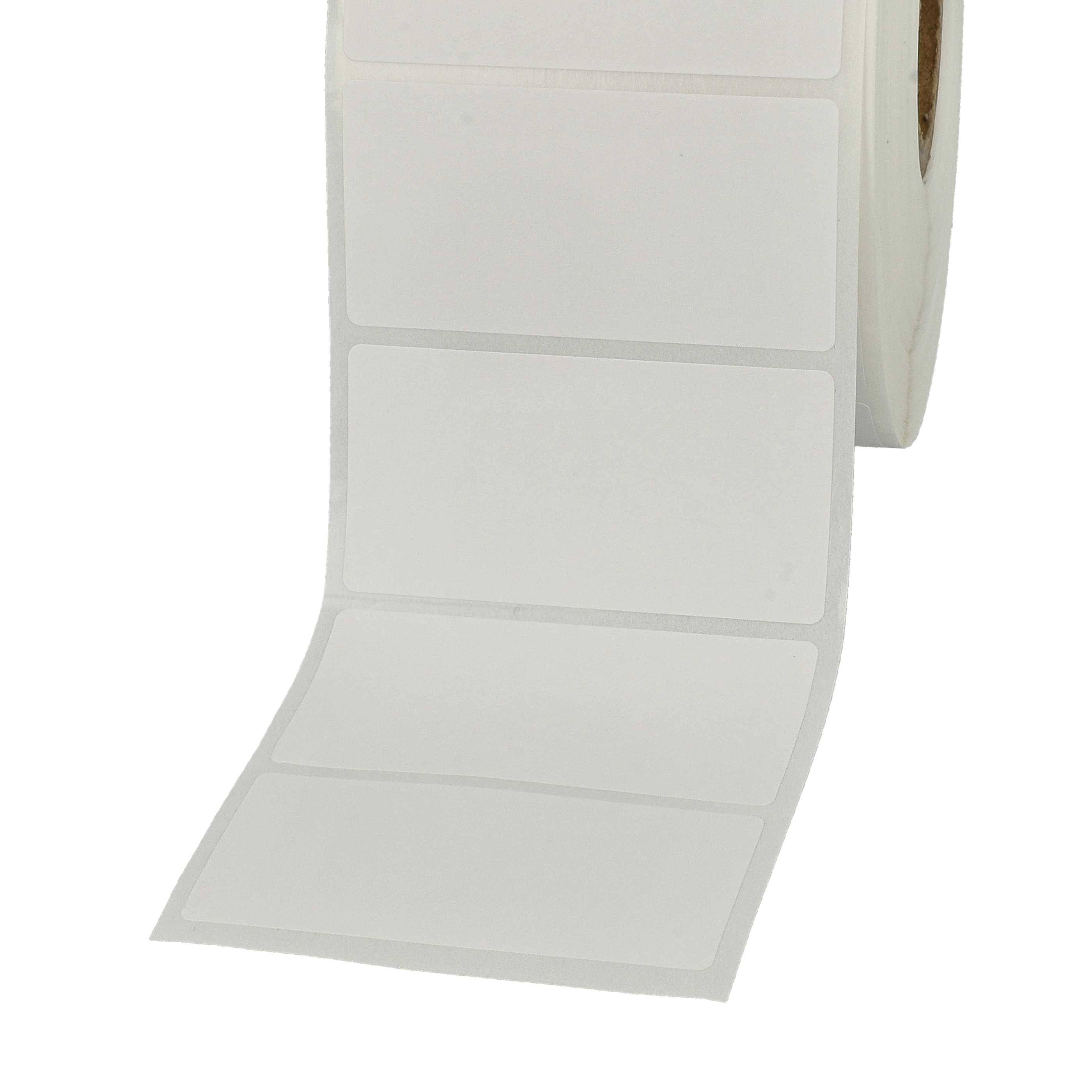 vhbw 5x Etiketten-Rolle 51mm x 26mm (1552 Etiketten) Ersatz für Brother RD-S05E1 für Etiketten-Drucker