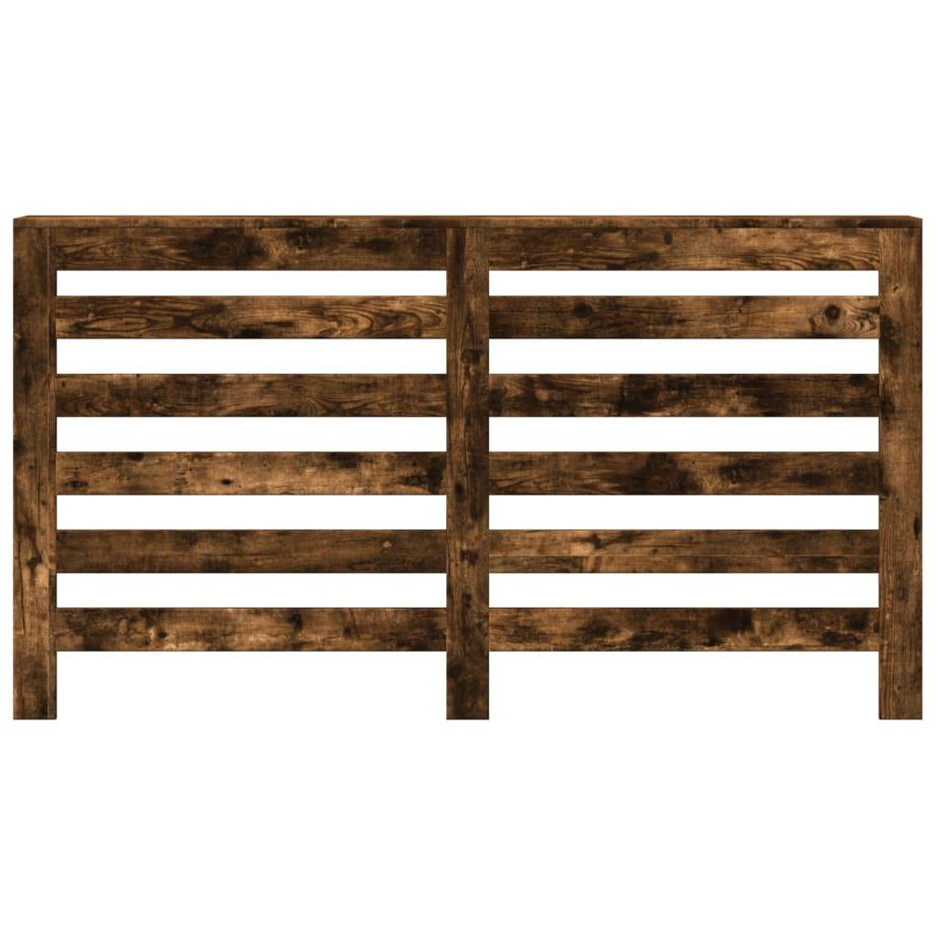 vidaXL Heizkörperverkleidung Räuchereiche 149x20x82 cm Holzwerkstoff