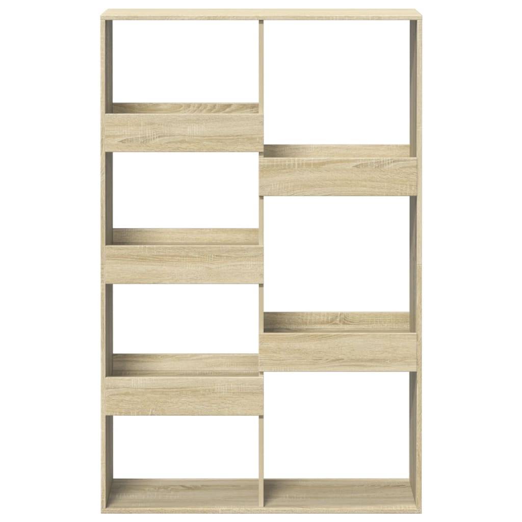 vidaXL Raumteiler Sonoma-Eiche 100x33x155,5 cm Holzwerkstoff