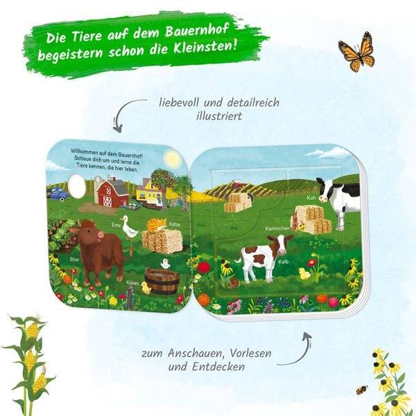 Trötsch Pappenbuch mit Klappen Mein erstes Klappenbuch Tiere auf dem Bauernhof