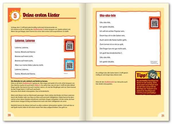 Peter Bursch's Kinder-Ukulelenbuch