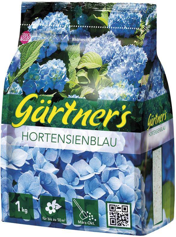 Hortensienblau 1 kg Gärtners