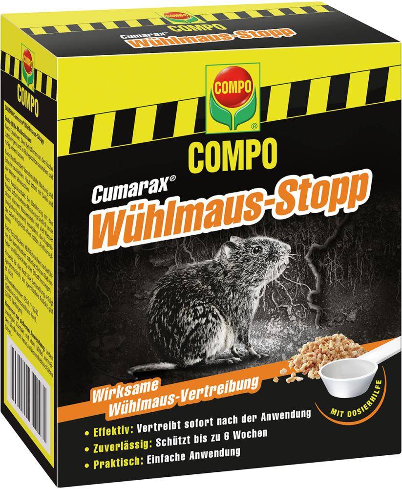 Wühlmaus-Stopp 200g Vertreibungsmittel COMPO CUMARAX