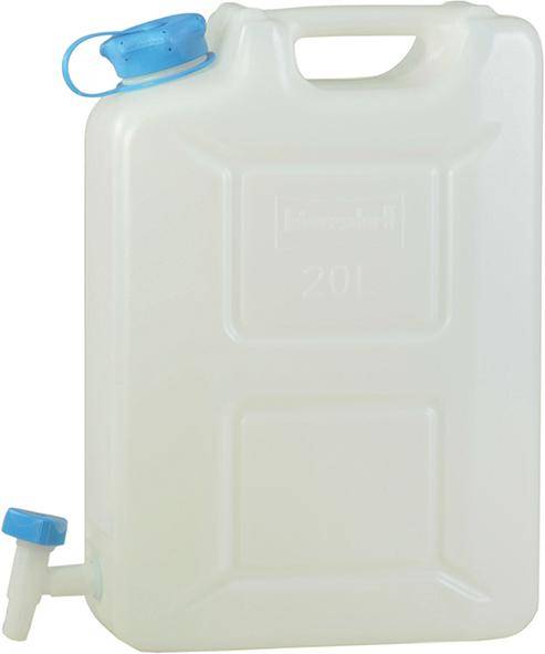 Wasserkanister 22 l HD-PE natur B350xT165xH495 mm