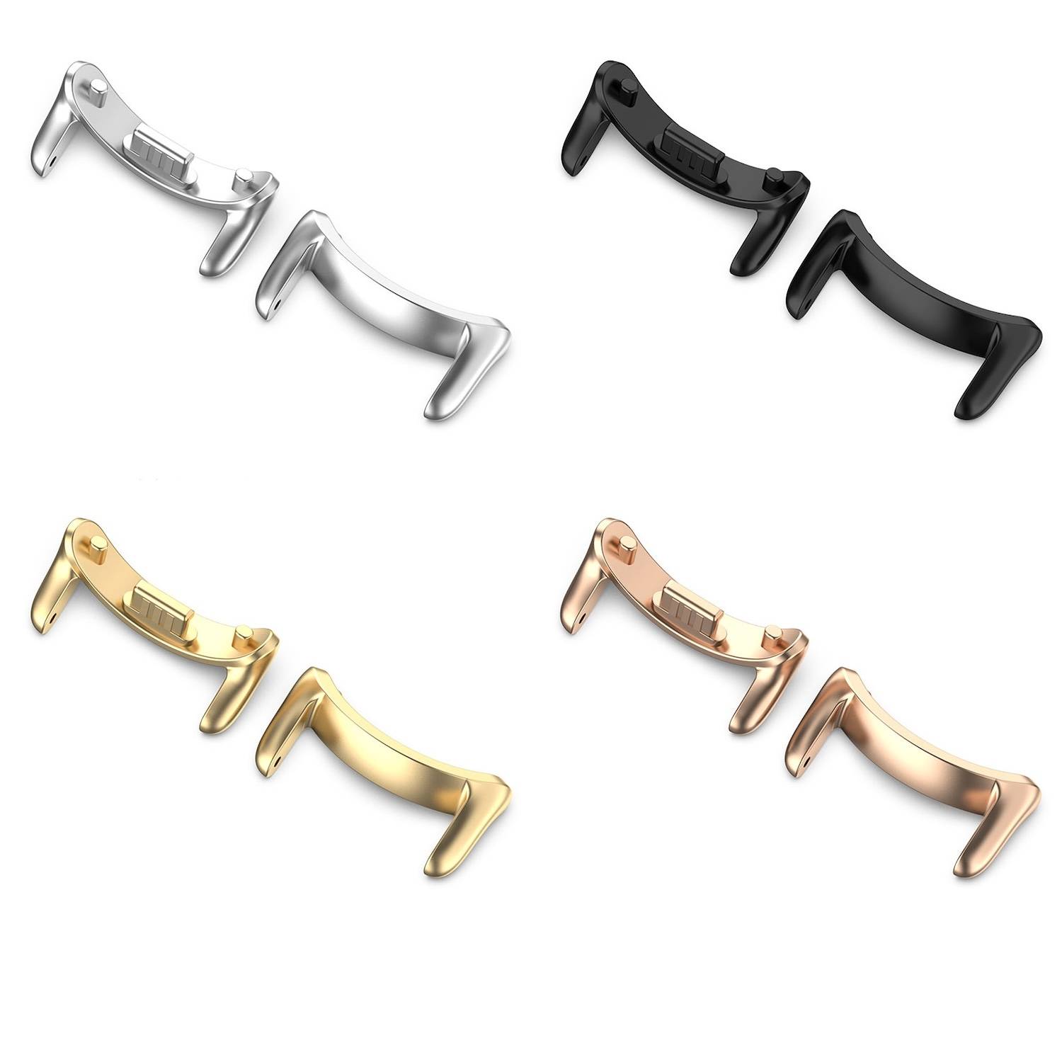 Für Xiaomi Smart Band 9 2x 12mm Watch Band Verbindungsstück Adapter