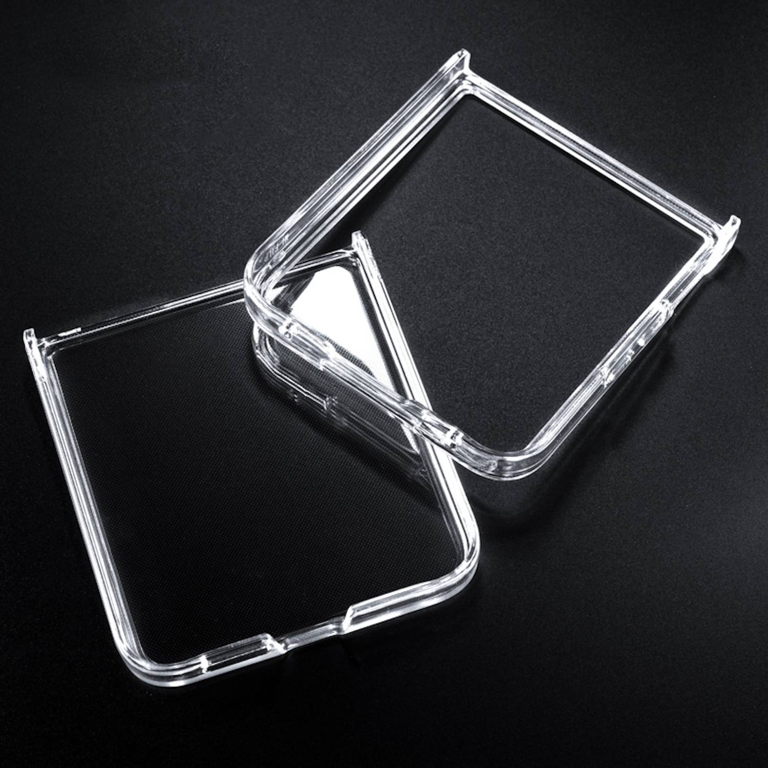 Für Xiaomi Mix Flip 3 in 1 robuste Kunststoff Schutz Hülle Transparent