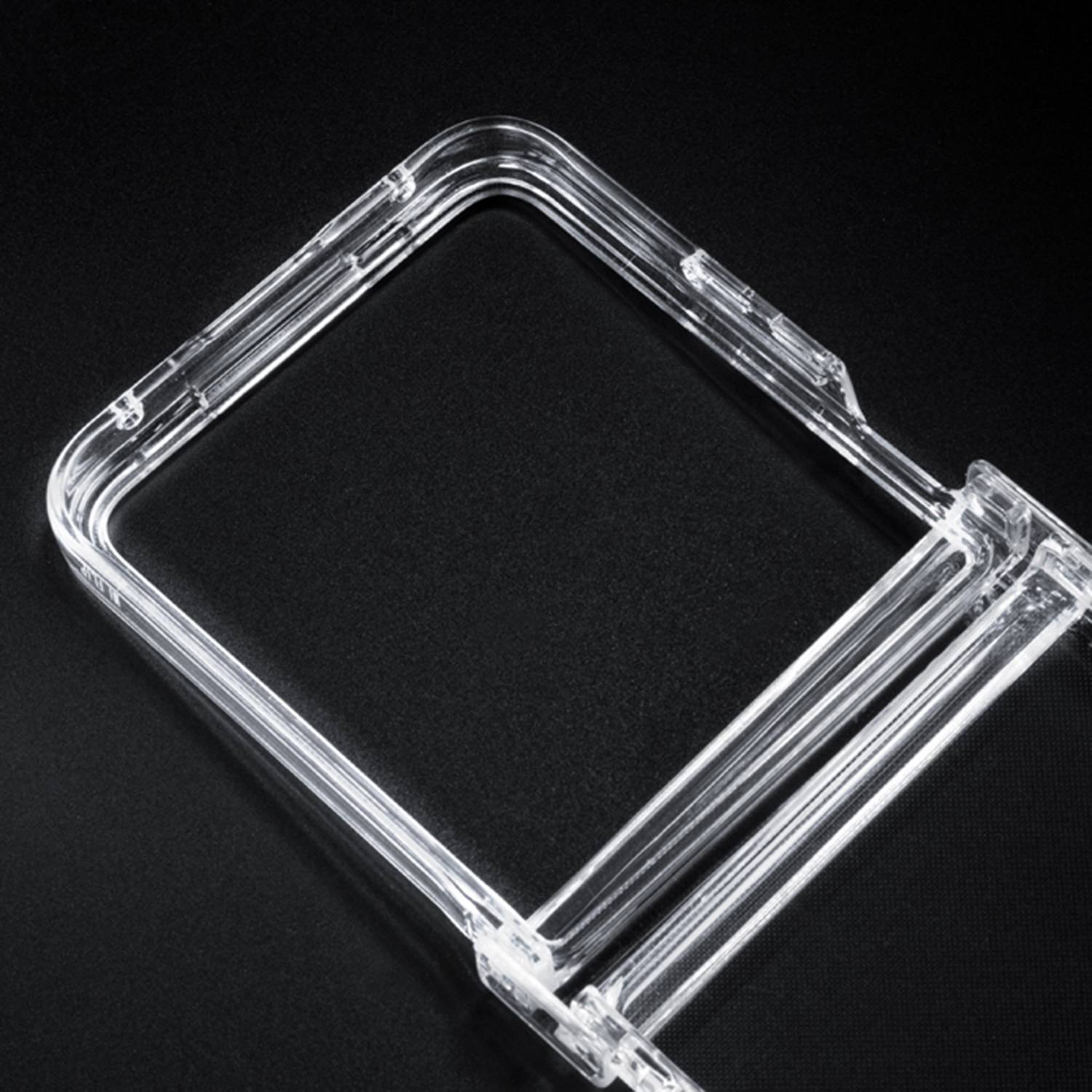 Für Xiaomi Mix Flip 3 in 1 robuste Kunststoff Schutz Hülle Transparent