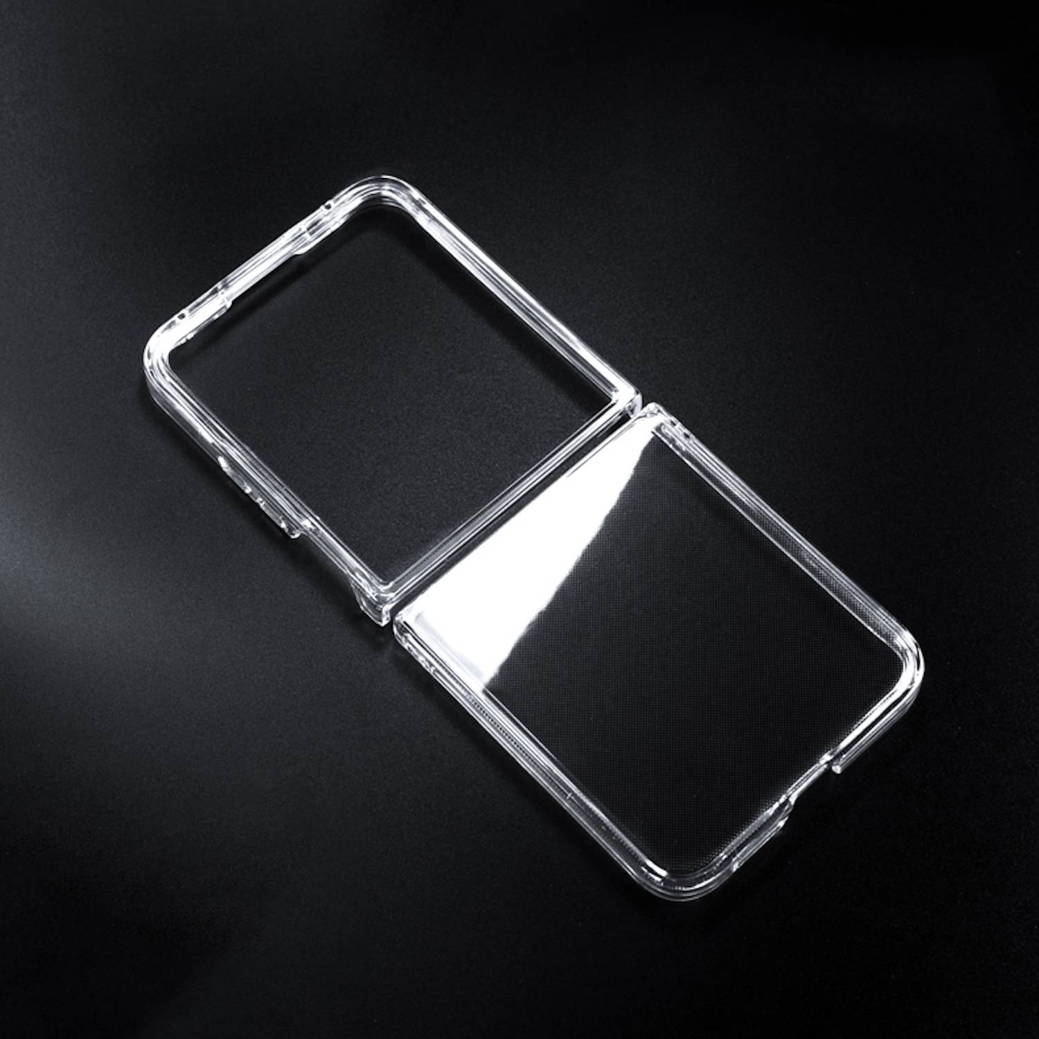 Für Xiaomi Mix Flip Kunststoff Schutz Transparent Handy Hülle Cover