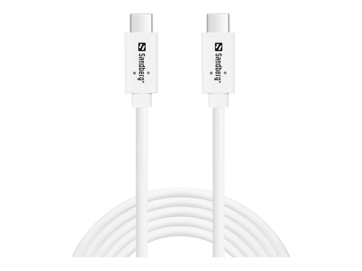SANDBERG USB-Kabel - 24 pin USB-C (M) zu 24 pin USB-C (M)