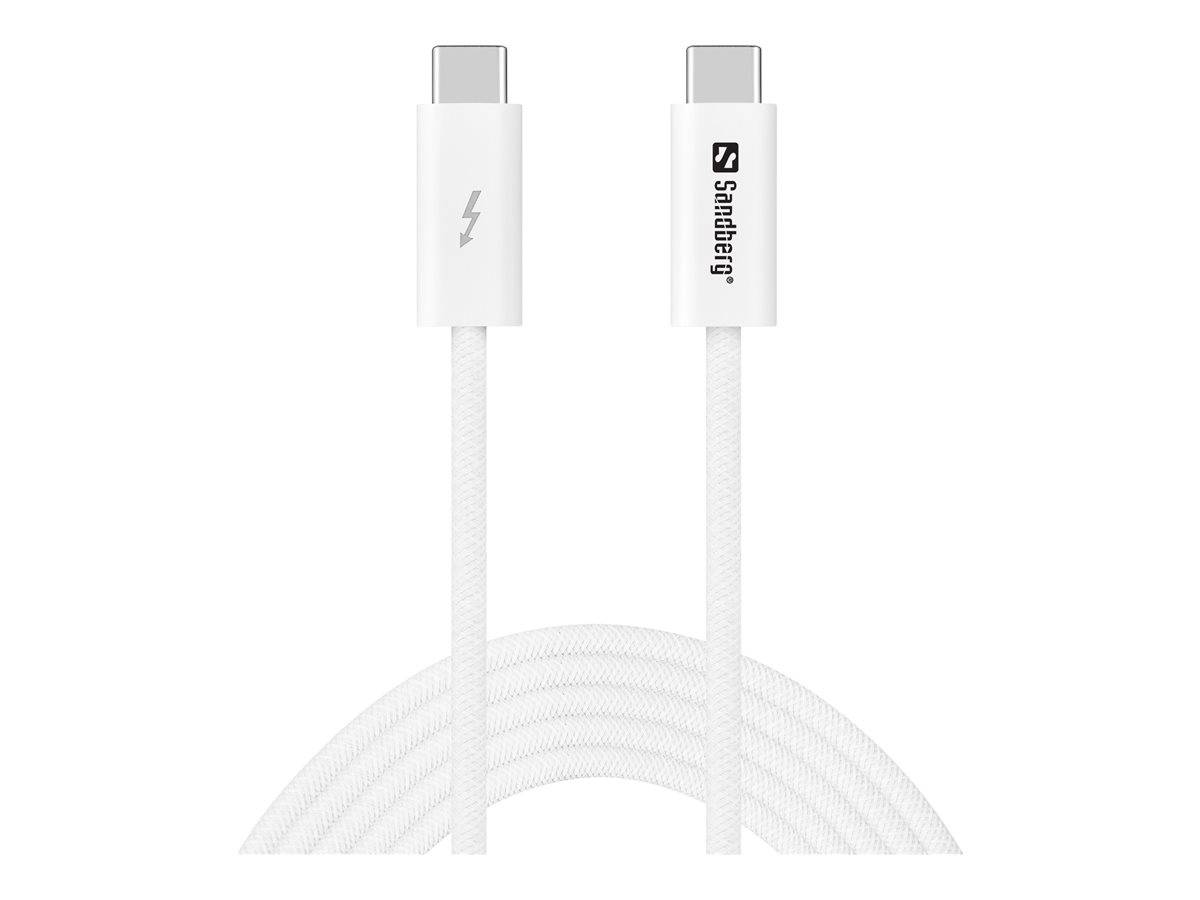 SANDBERG USB-Kabel - 24 pin USB-C (M) zu 24 pin USB-C (M)