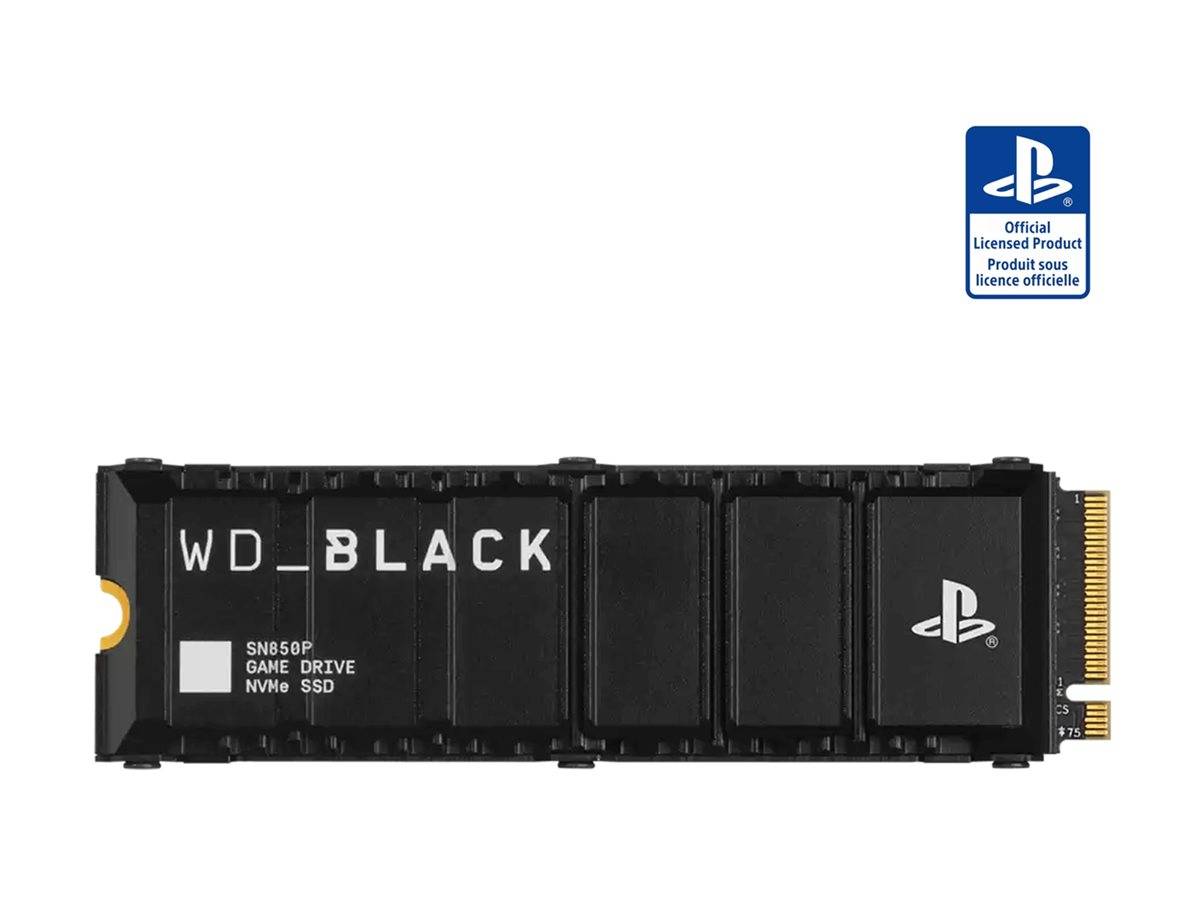 SANDISK - WD Black SN850P WDBBYV0080BNC-WRSN - Für PlayStation 5 - SSD - 8 TB - intern - M.2 2280 - PCIe 4.0 x4 (NVMe)