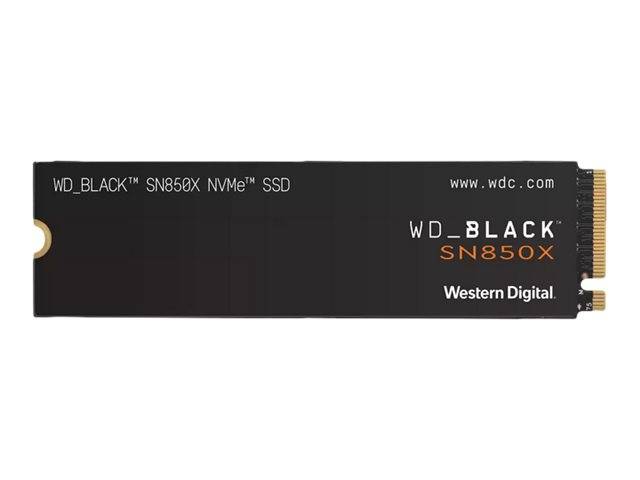 WD_BLACK SN850X NVMe SSD WDBB9G0080BNC - SSD - verschlüsselt - 8 TB - intern - M.2 2280 - PCIe 4.0 (NVMe)