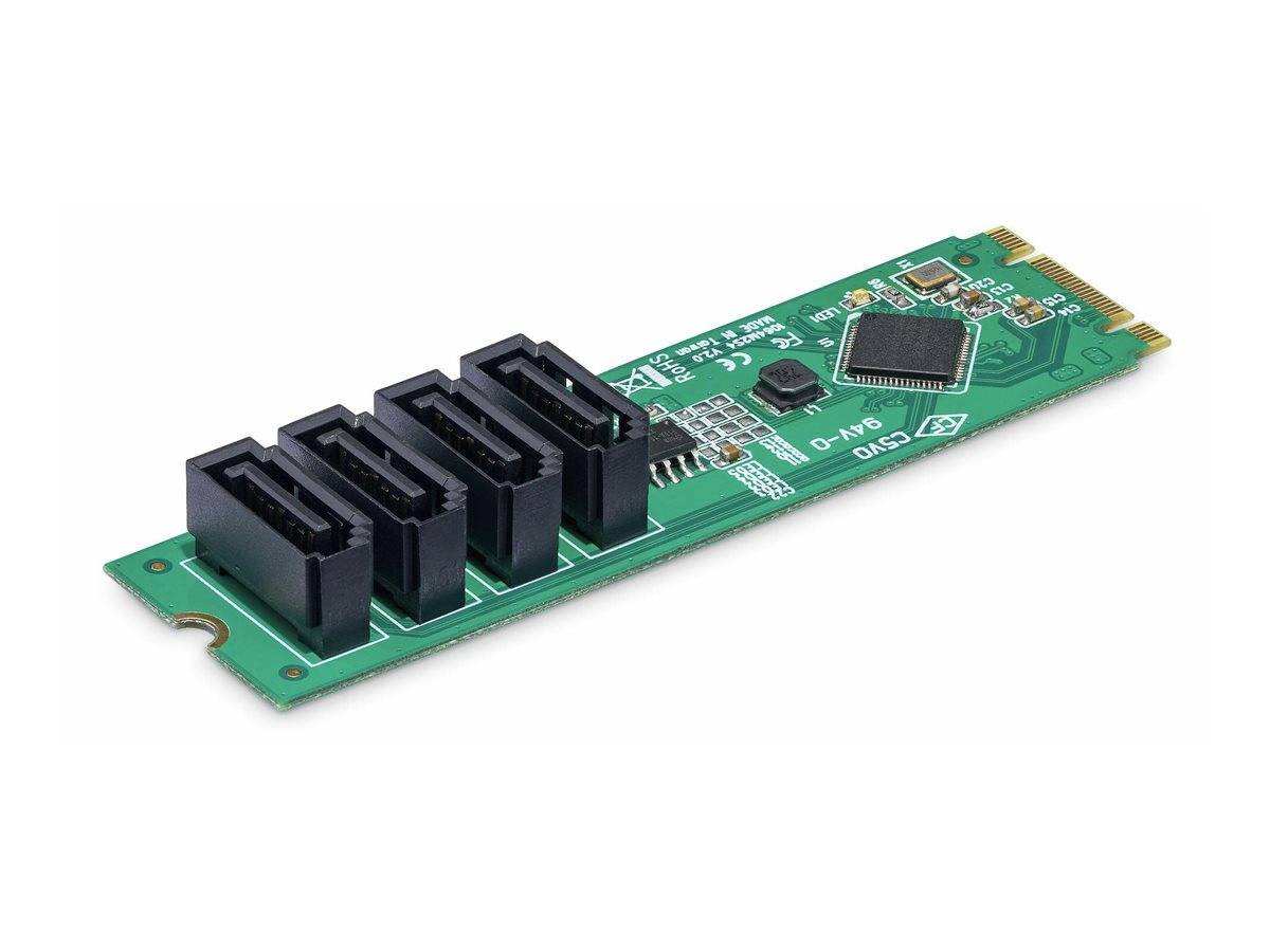Adap StarTech 4-Port M.2 to SATA Adapter Card
