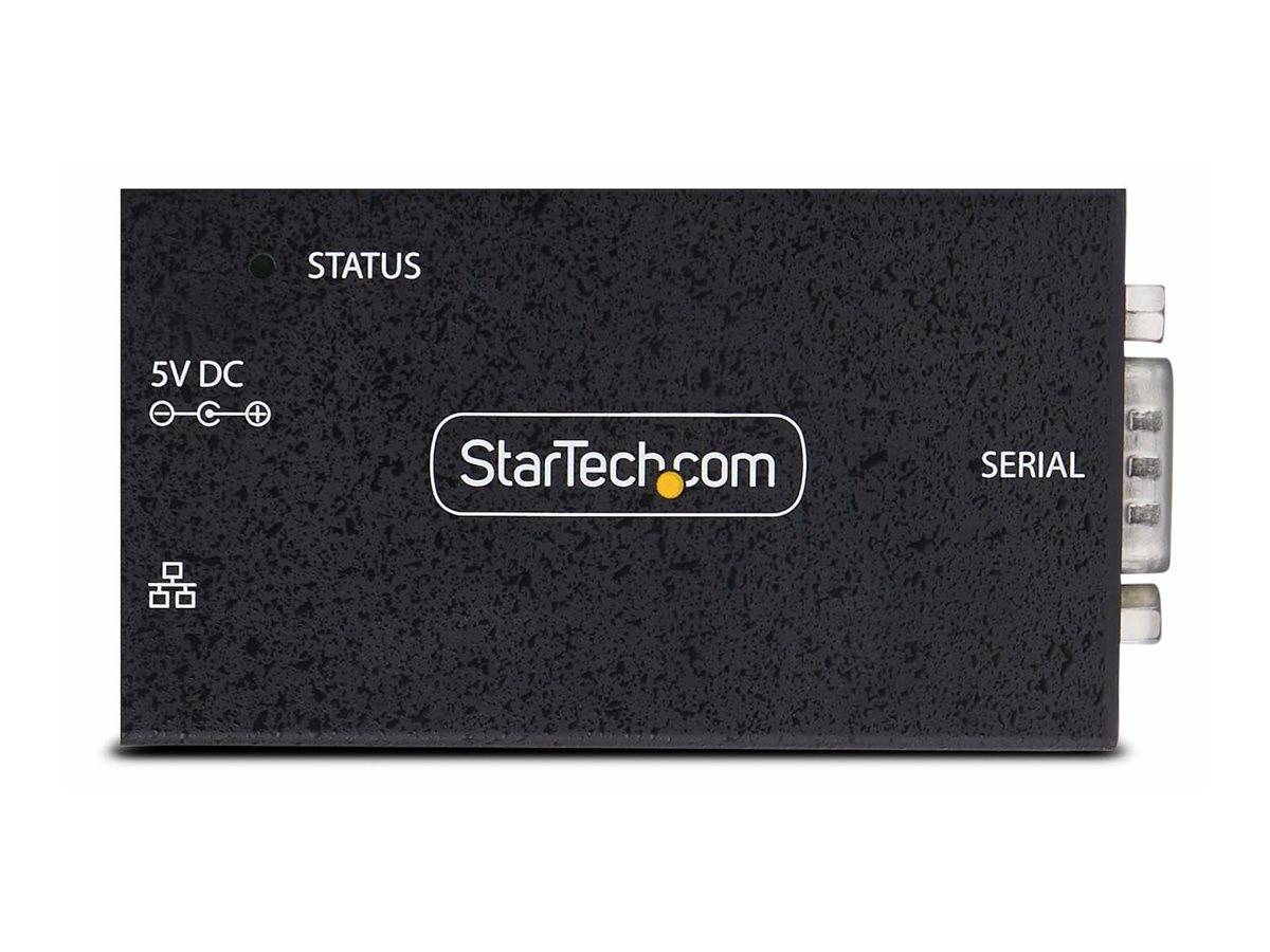 StarTech.com Serial to Ethernet Adapter, IP LAN to RS232 DB9 Converter