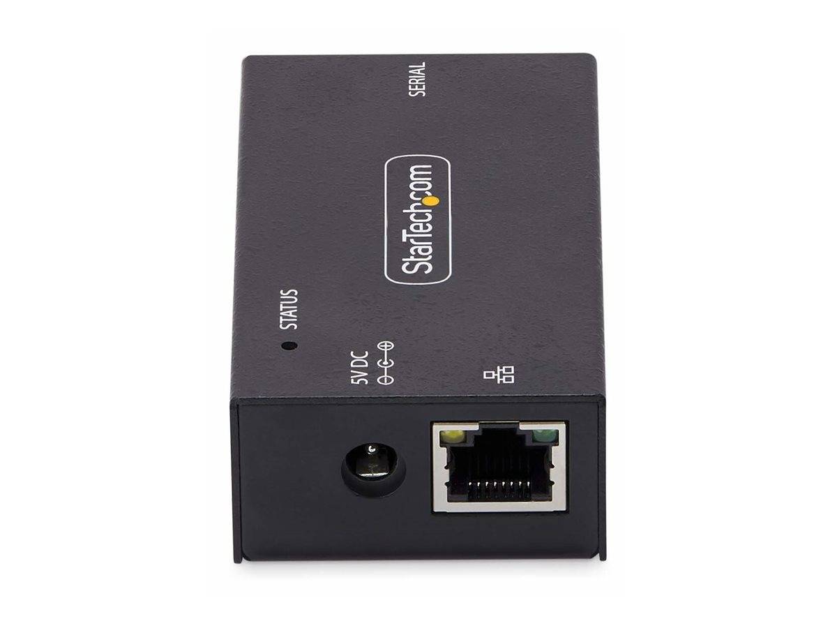 StarTech.com Serial to Ethernet Adapter, IP LAN to RS232 DB9 Converter