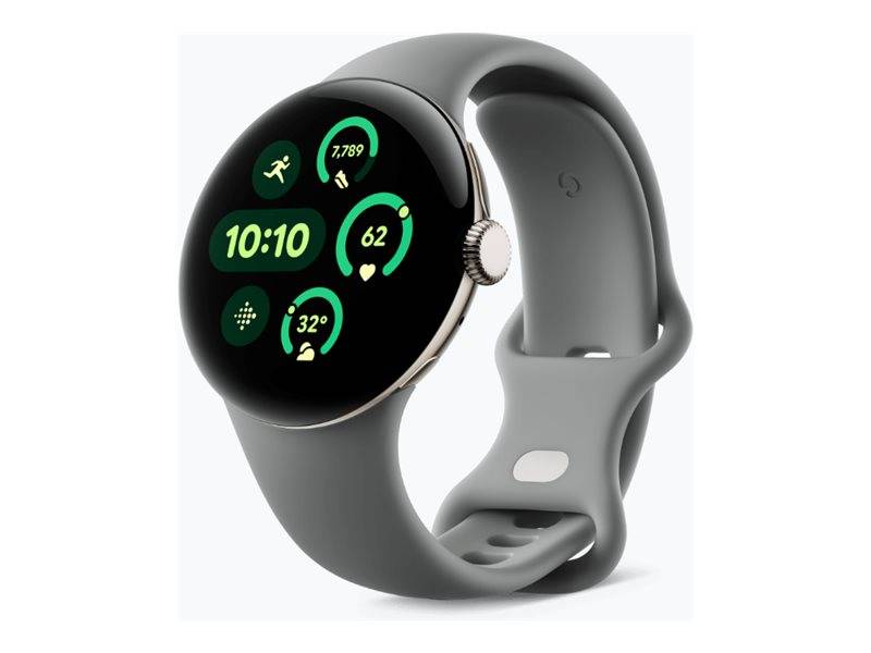 Google Pixel Watch 3 - 41 mm - Champagne Gold Aluminiumintelligente Uhr mit