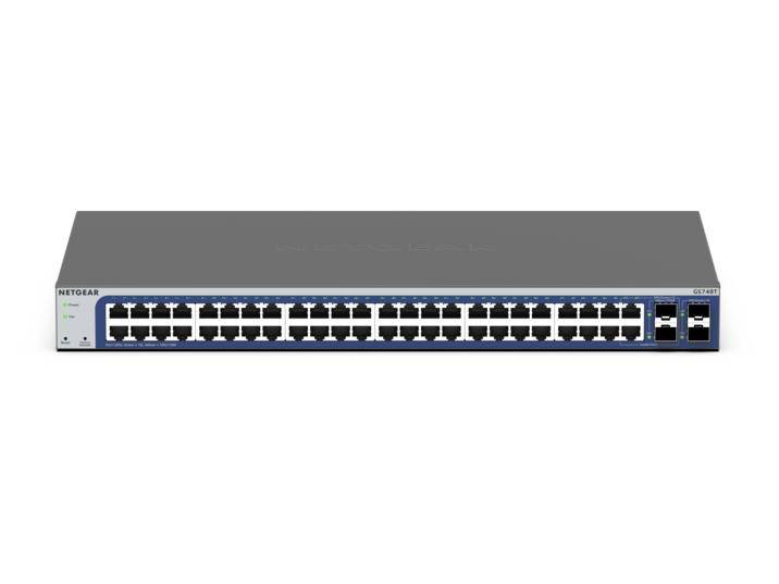 Netgear GS748T - V6 - Switch - L3 Lite - Smart