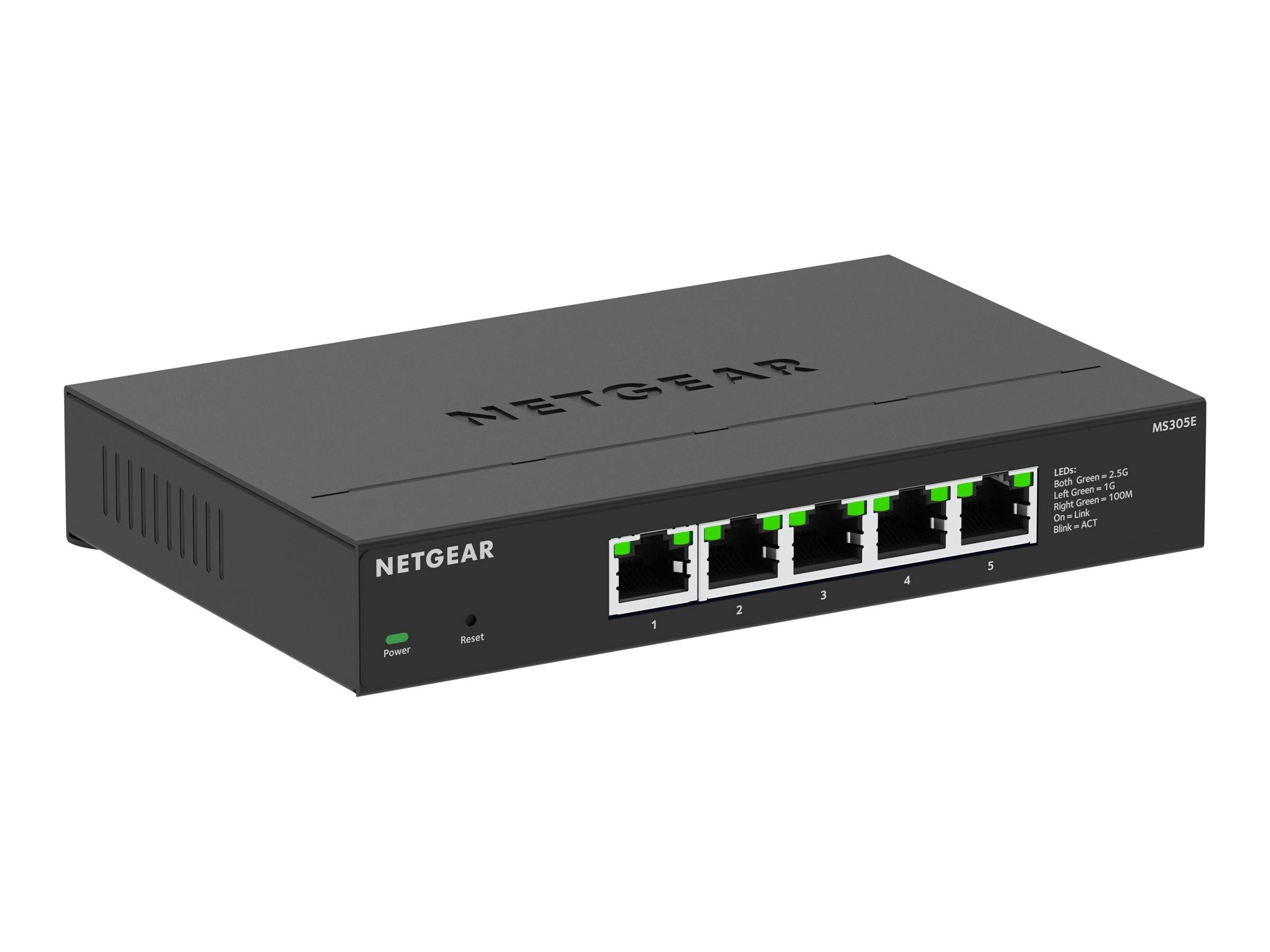 Netgear MS305E 5 Port Multi-Gigabit Unmanaged Plus 2.5G Switch