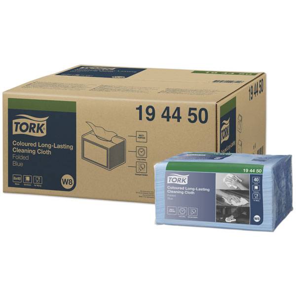 Tork farbige Reinigungstücher Premium 1-lagig für mehrfachen Einsatz