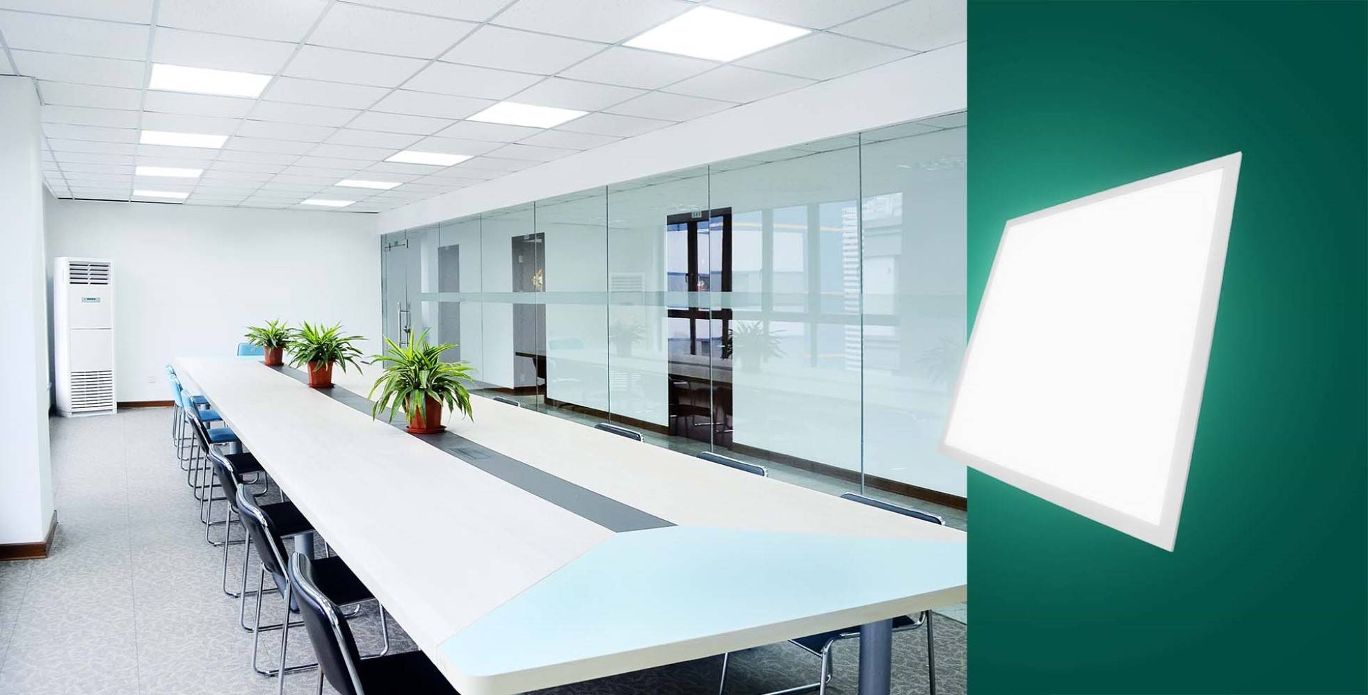 Spectrum LED Panel Algine Backlight 40W eckig 60x60cm weiß 5800lm 120° IP20 UGR<19 Neutralweiß 4000K