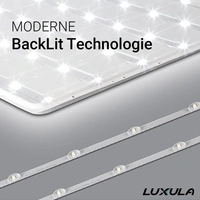 LUXULA LED-Panel, BackLit, 40 W, 4400 lm, EEK: E, 620x620 mm, 4000 K LUXULA LED-Panel, BackLit, 40 W, 4400 lm, EEK: E, 620x620 mm, 4000 K
