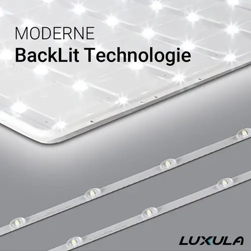 LUXULA LED-Panel, BackLit, 40 W, 4400 lm, EEK: E, 620x620 mm, 4000 K LUXULA LED-Panel, BackLit, 40 W, 4400 lm, EEK: E, 620x620 mm, 4000 K