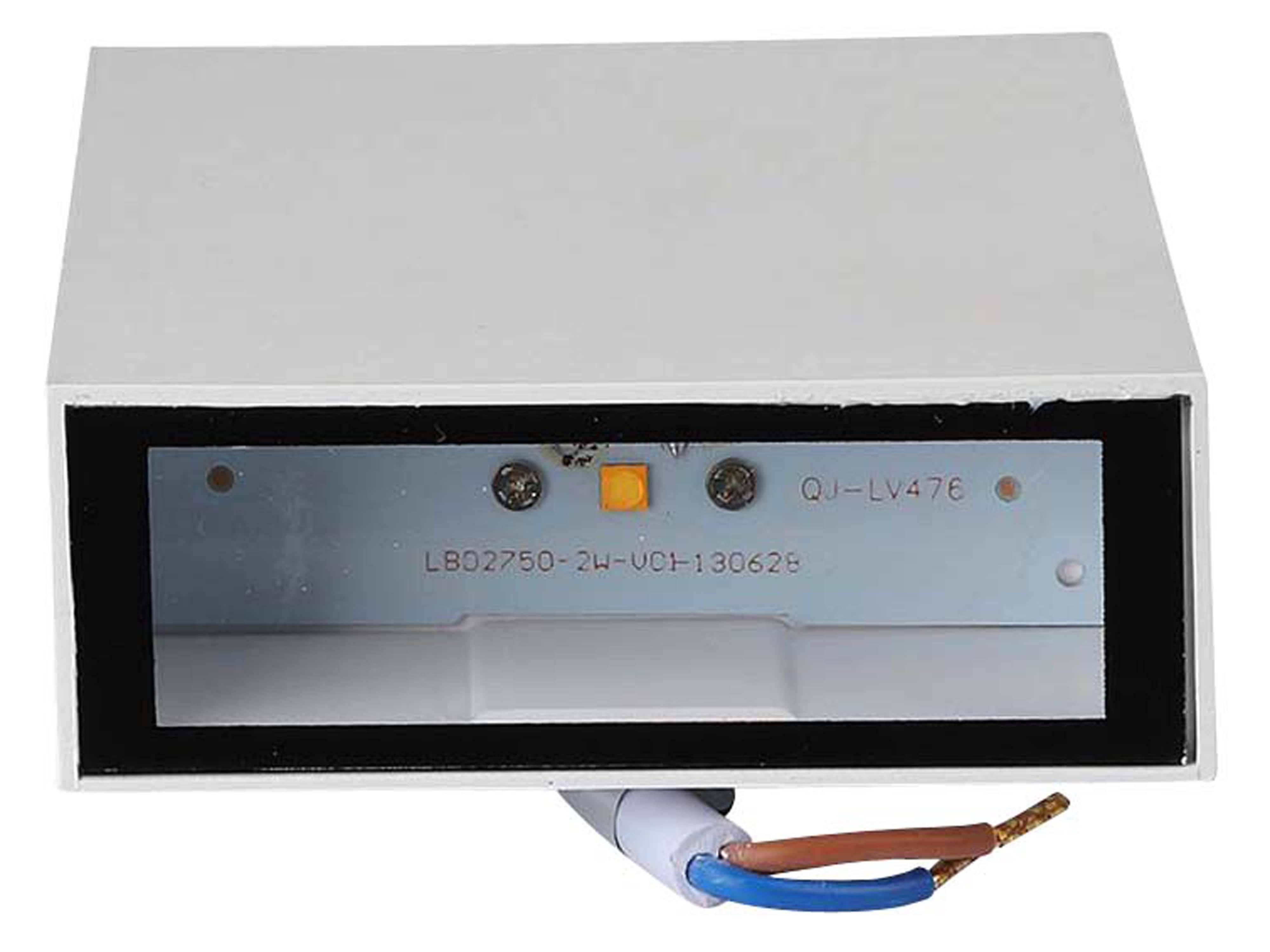V-TAC LED-Wandleuchte VT-844, EEK: F, 4 W, 400 lm, 6400 K, weiß