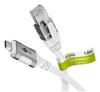 GOOBAY - Ethernet-Kabel USB-C 3.1 auf RJ45 2 m - verbindet Router Modem oder - Modem - 1.000 Mbps