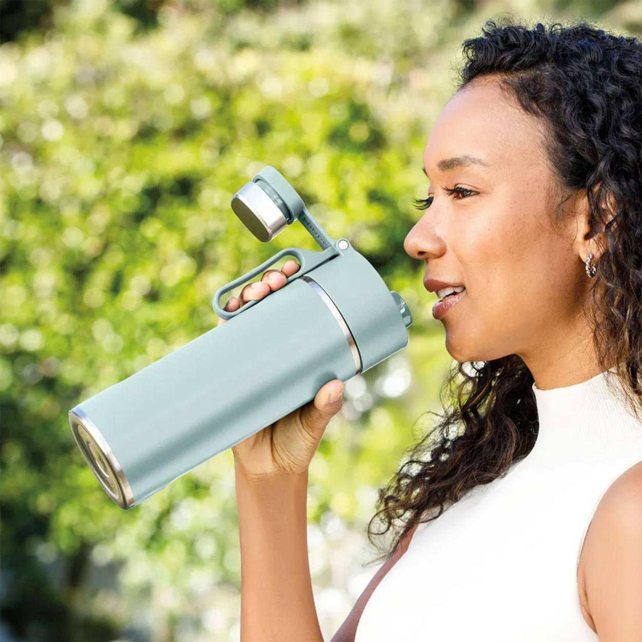 Ninja Thirsti Trinkflasche 530 ml-Mintgrün