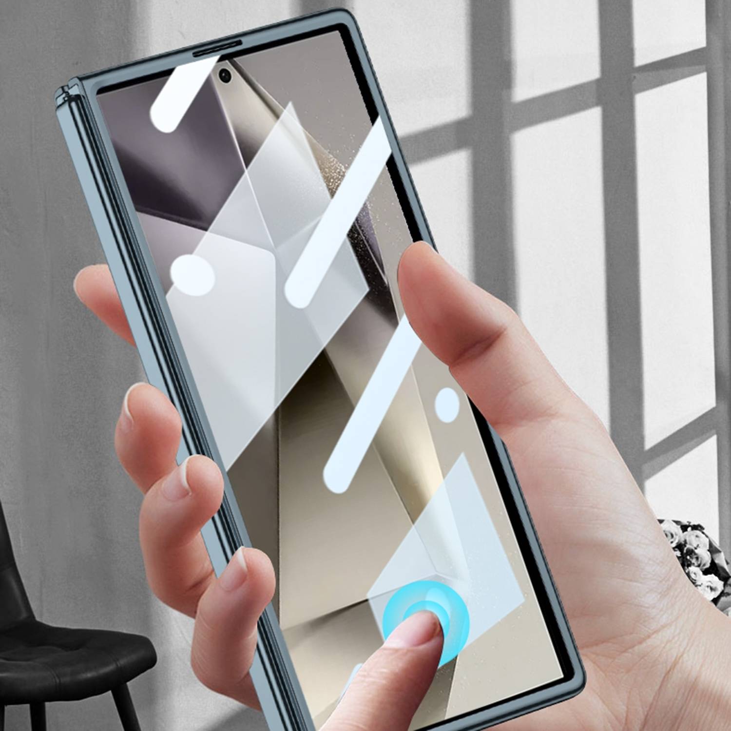 Für Samsung Galaxy Z Fold6 GKK integrierte Phantom Design Hülle Grün