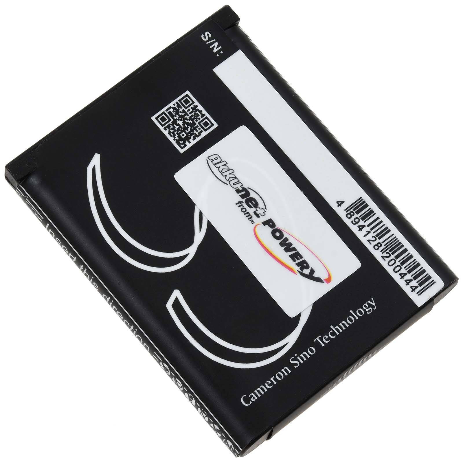 Powery Akku passend für E-Bike Boardcomputer Bosch Nyon Typ S6EA, 3,7V, Li-Ion