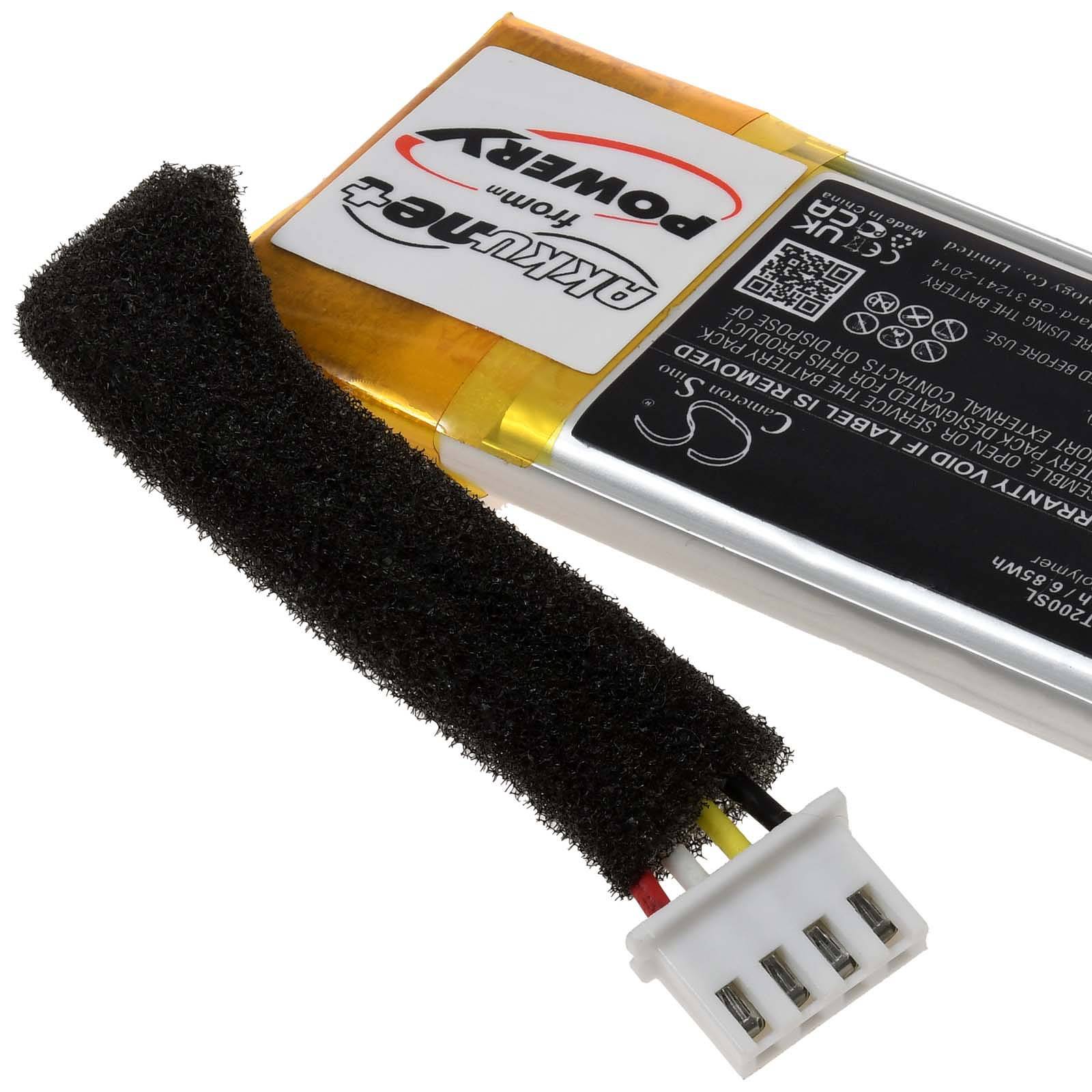 Powery Akku passend für Bluetooth Lautsprecher JBL Tuner AM0304 Typ L0738-LF, 3,7V, Li-Polymer