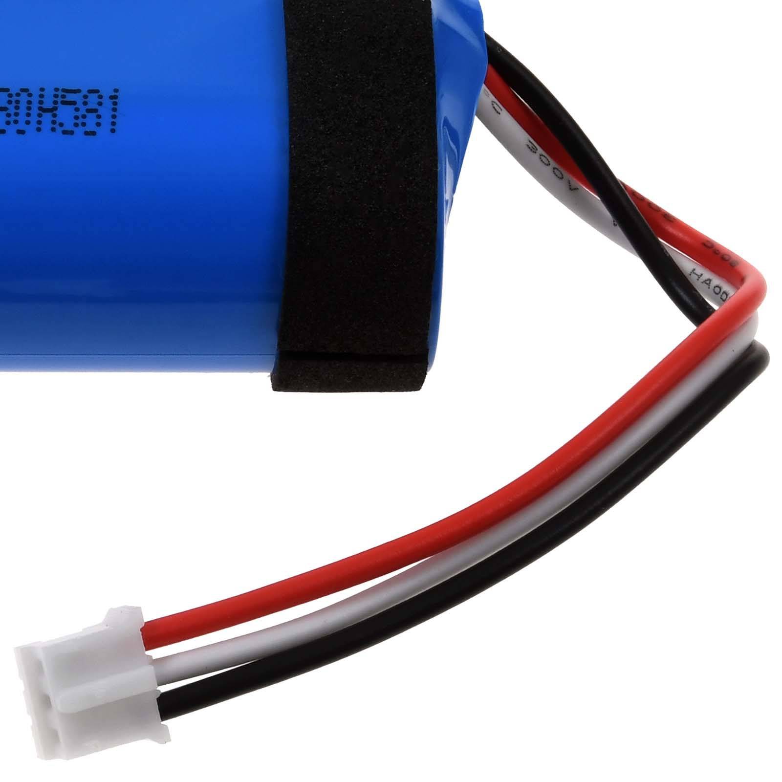 Powery Akku kompatibel mit Philips Typ ICR18650-1S2P, 3,7V, Li-Ion