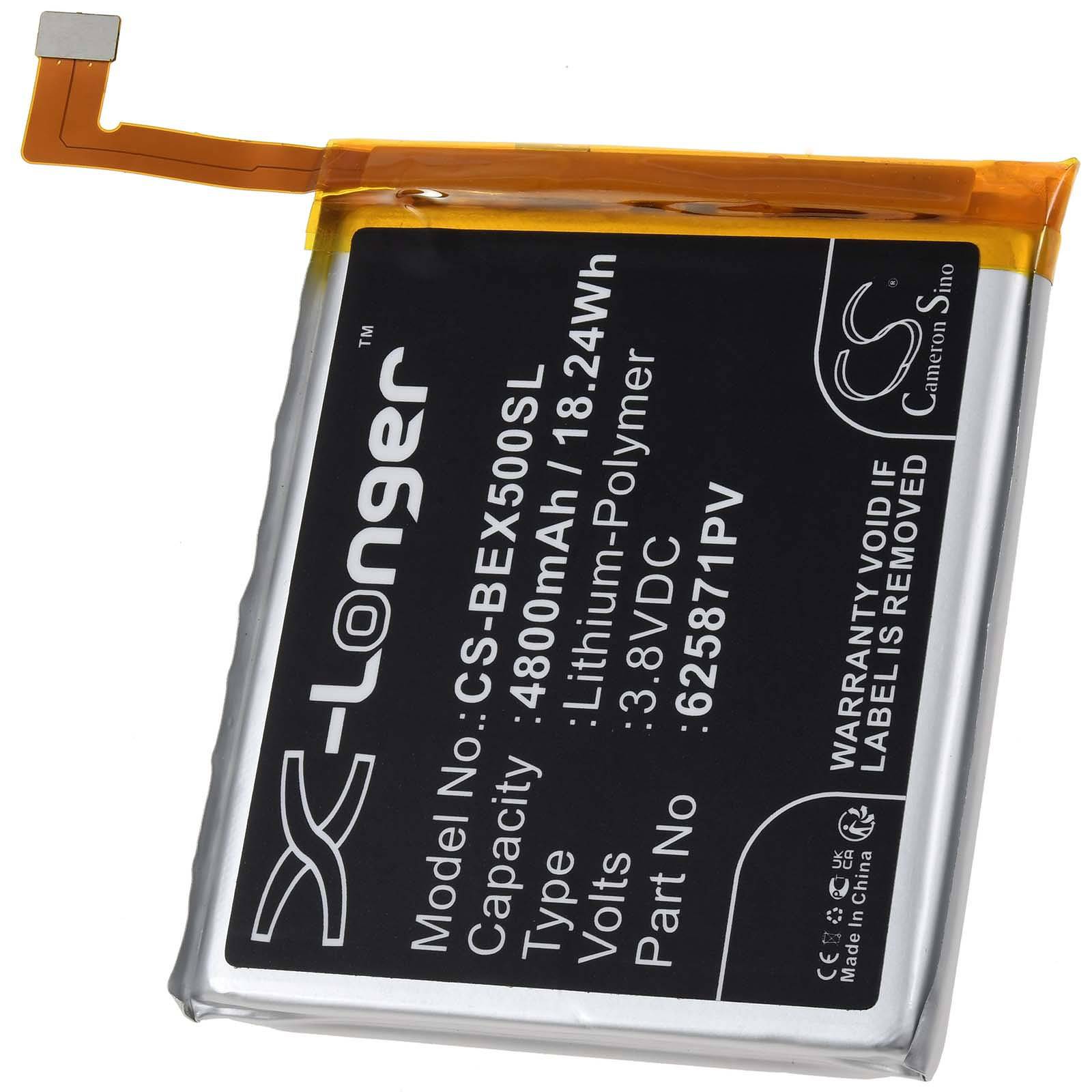 Powery Akku für Beafon X5_EU001BO Handy, 3,8V, Li-Polymer